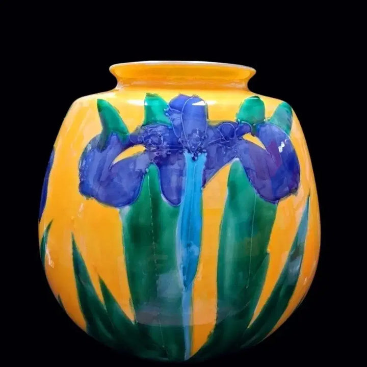 [BUNJANG] Iris Vase Ceramic / 붓꽃 아이리스 화병 도자기