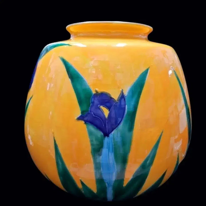[BUNJANG] Iris Vase Ceramic / 붓꽃 아이리스 화병 도자기