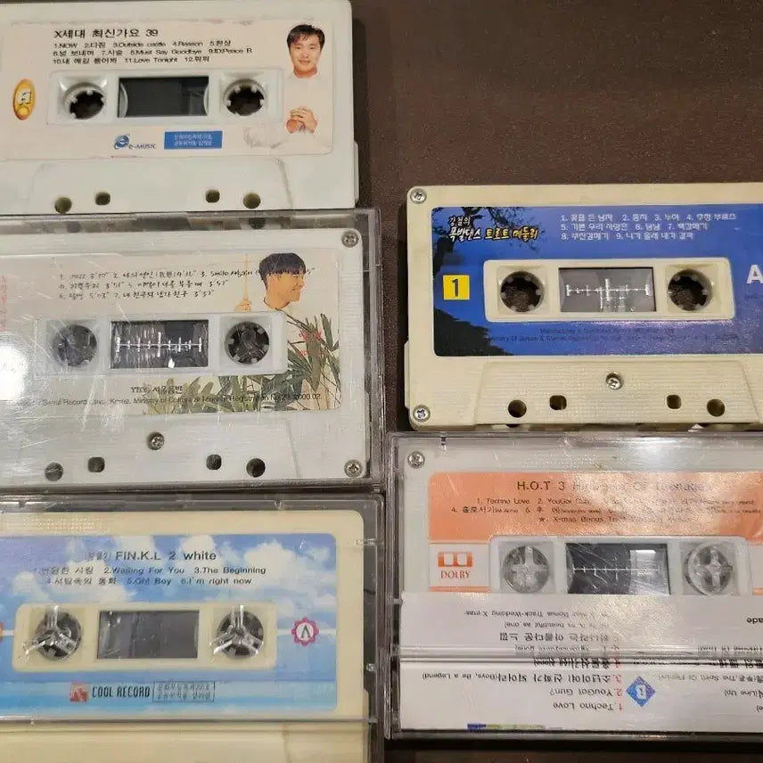 [BUNJANG] 1990s Cassette Tape Collection / 90년대 카세트테이프 모음