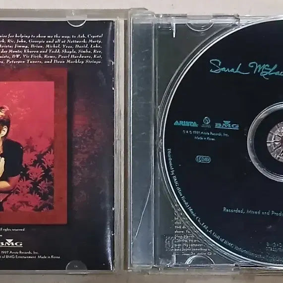 [BUNJANG] Sarah McLachlan Surfacing CD / CD 사라 맥라클란 Surfacing