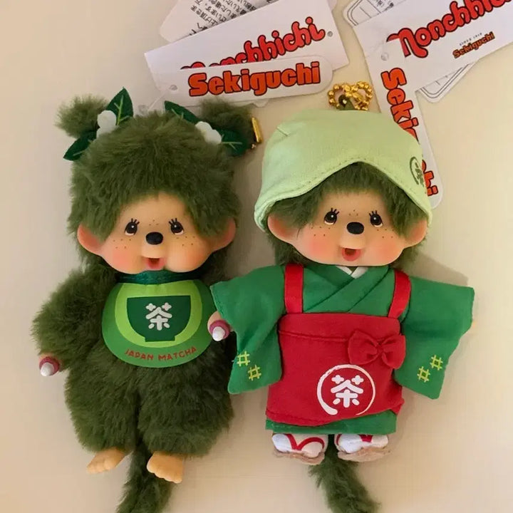 [BUNJANG] Monchhichi Kyoto Matcha Set / 교토 말차 몬치치세트(상태최고)