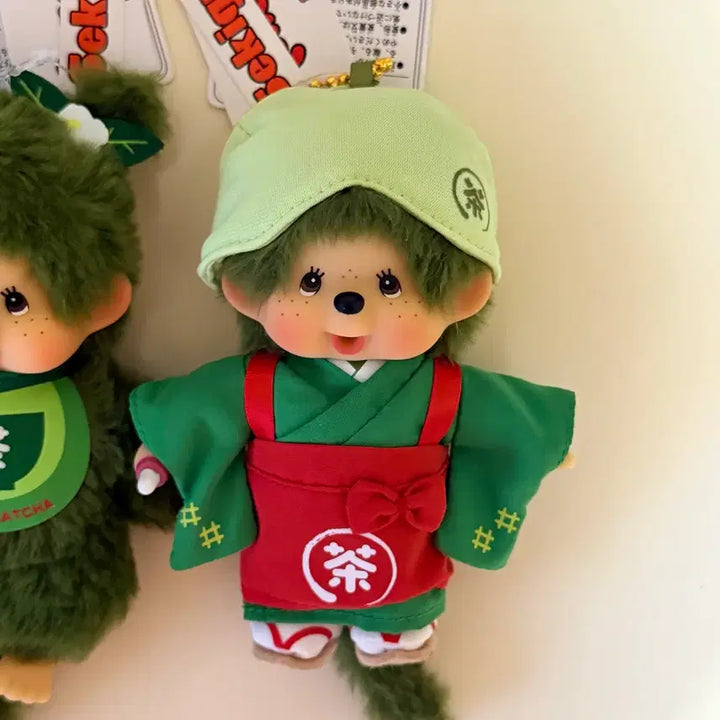 [BUNJANG] Monchhichi Kyoto Matcha Set / 교토 말차 몬치치세트(상태최고)