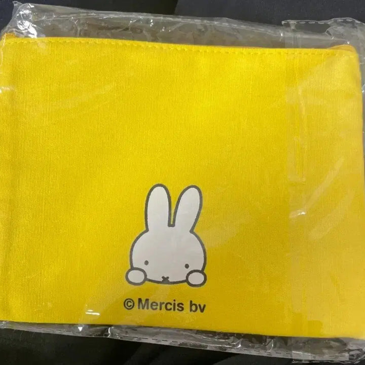 [BUNJANG] Miffy Yellow Pouch / 미피 파우치 옐로우 새상품