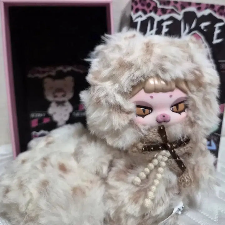 [BUNJANG] Pikku Beige Heart Keyring / 피쿠 베이지 팝니당