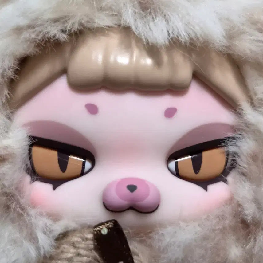 [BUNJANG] Pikku Beige Heart Keyring / 피쿠 베이지 팝니당