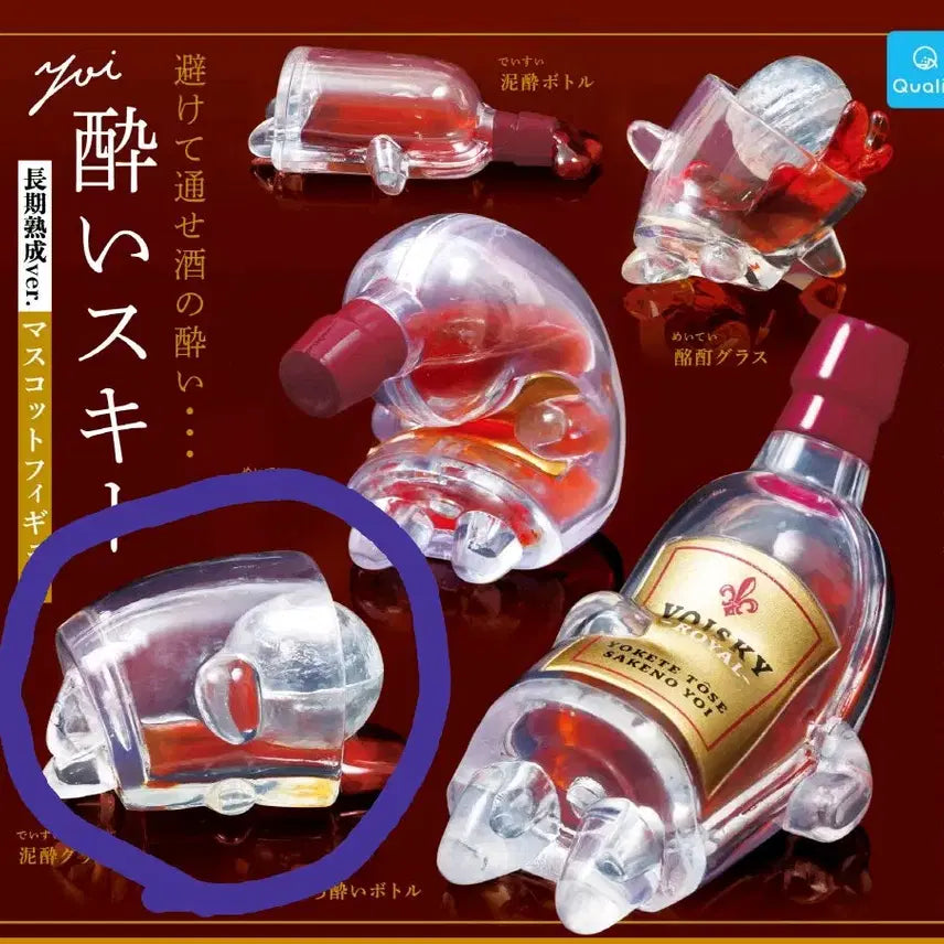 [BUNJANG] Drunken Whiskey Gacha Figure / 술취한 위스키 가챠