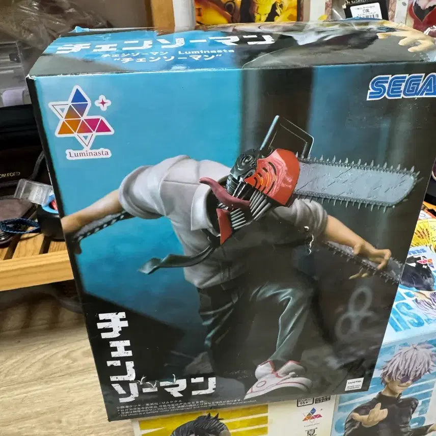 [BUNJANG] Chainsaw Man Sega Luminasta Figure (Opened) / 체인소맨 세가 루미나스타 개봉 팝니다