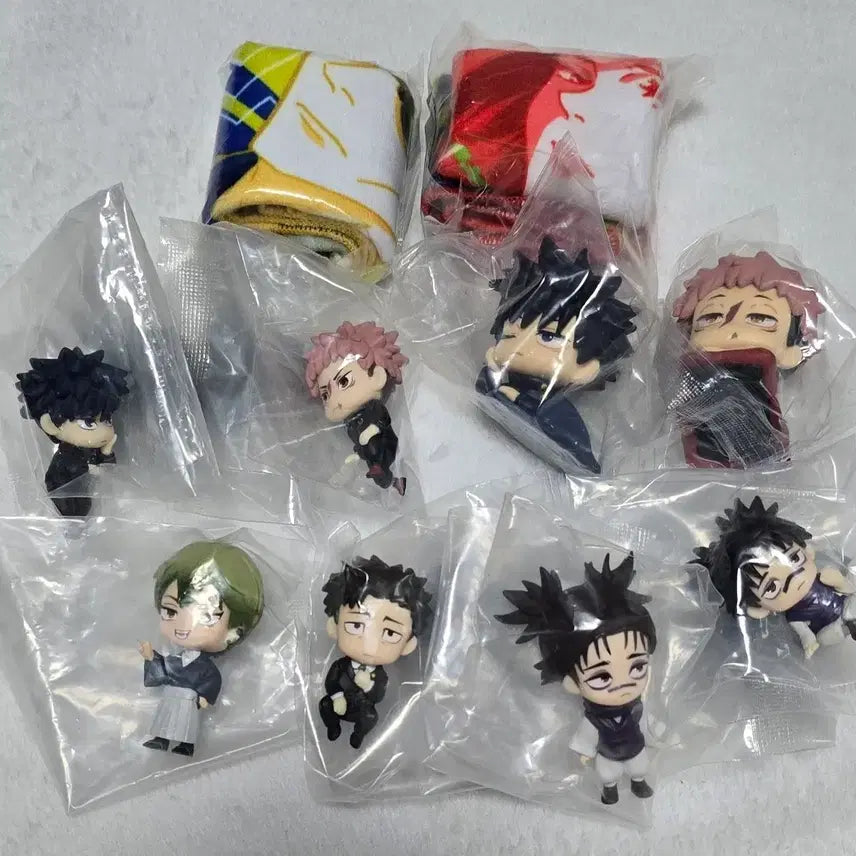 [BUNJANG] Jujutsu Kaisen Mini Figure &amp; Goods Bundle Set / [가샤폰] 주술회전 미니 피규어 및 굿즈 일괄