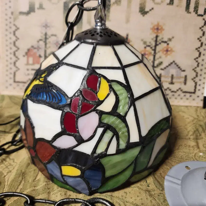 [BUNJANG] Stained Glass Ceiling Light, Average Diameter 20cm / 스테인드글라스 천장등 평균지름20cm45000원