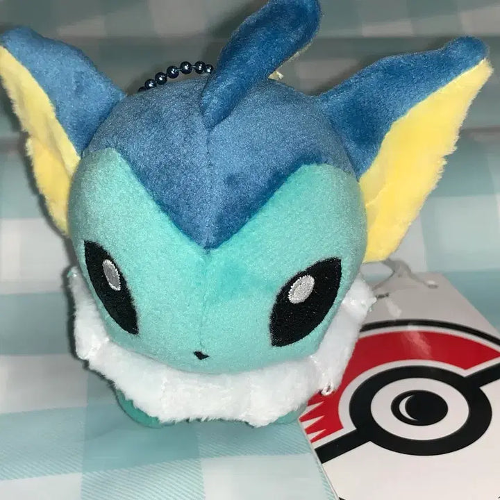 [BUNJANG] Pokemon Vaporeon Dolz Keyring Plush / 중포센 포켓몬 포켓몬스터 샤미드 돌즈 키링 인형