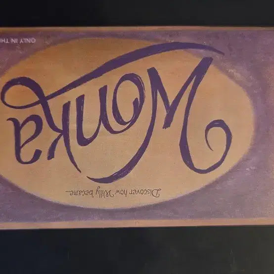 [BUNJANG] Wonka Original Ticket (Gold Foil Scratch) / (금박 짤림 사진참조)웡카 오리지널티켓