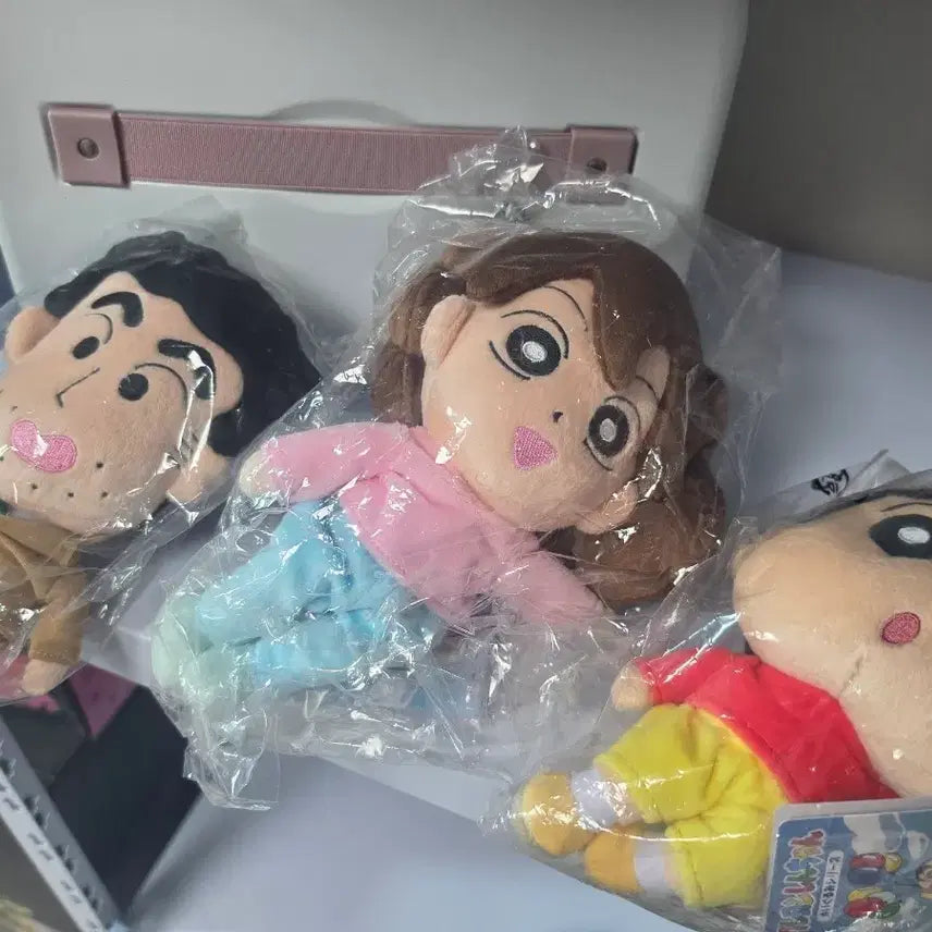 [BUNJANG] Crayon Shin-chan Plush Doll 3-Piece Set / 짱구는 못말려 봉제인형 3종 세트