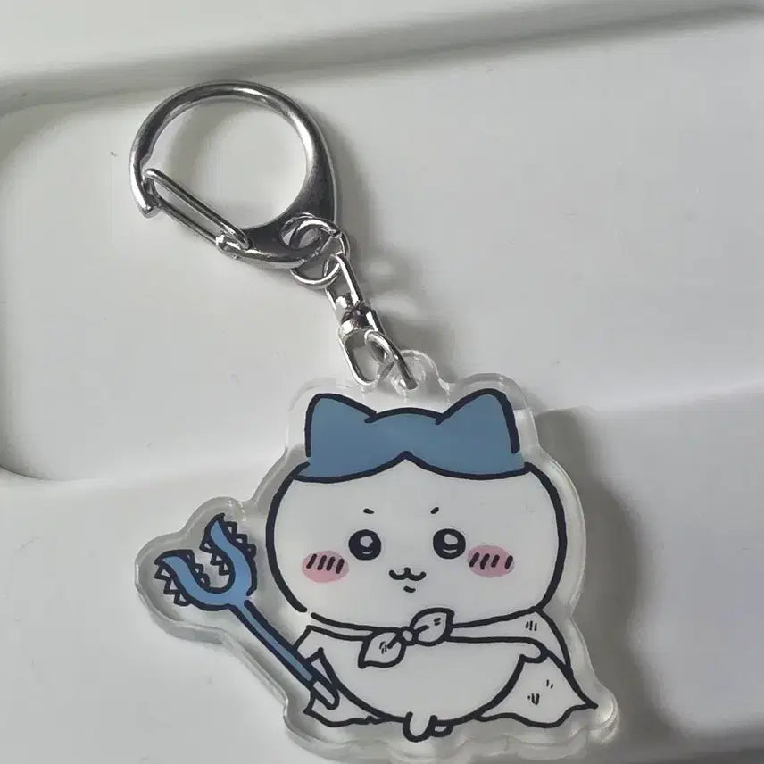 [BUNJANG] Chiikawa Tōbatsu Hachiware Keychain / 치이카와 토벌 하치와레 키링