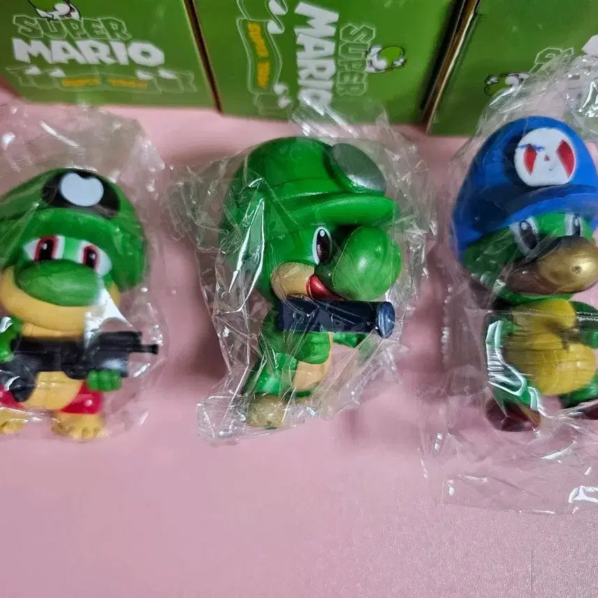[BUNJANG] Super Mario Yoshi 3-Figure Set Bundle / 슈퍼 마리오 요시 피규어 3종 세트 일괄가격