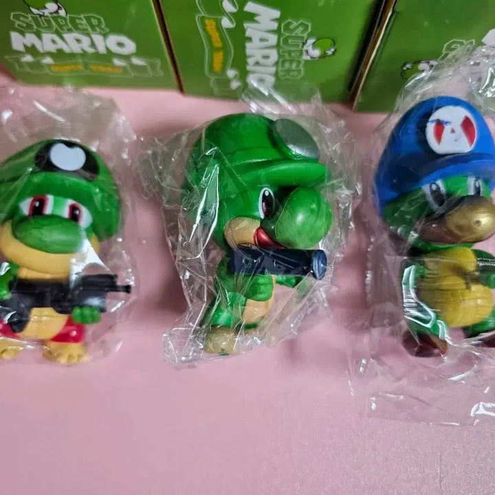 [BUNJANG] Super Mario Yoshi 3-Figure Set Bundle / 슈퍼 마리오 요시 피규어 3종 세트 일괄가격