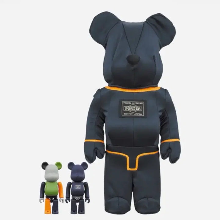 [BUNJANG] Bearbrick x Porter Tanker 100% &amp; 400% Set / 베어브릭 포터 탱커 100% 400% 세트