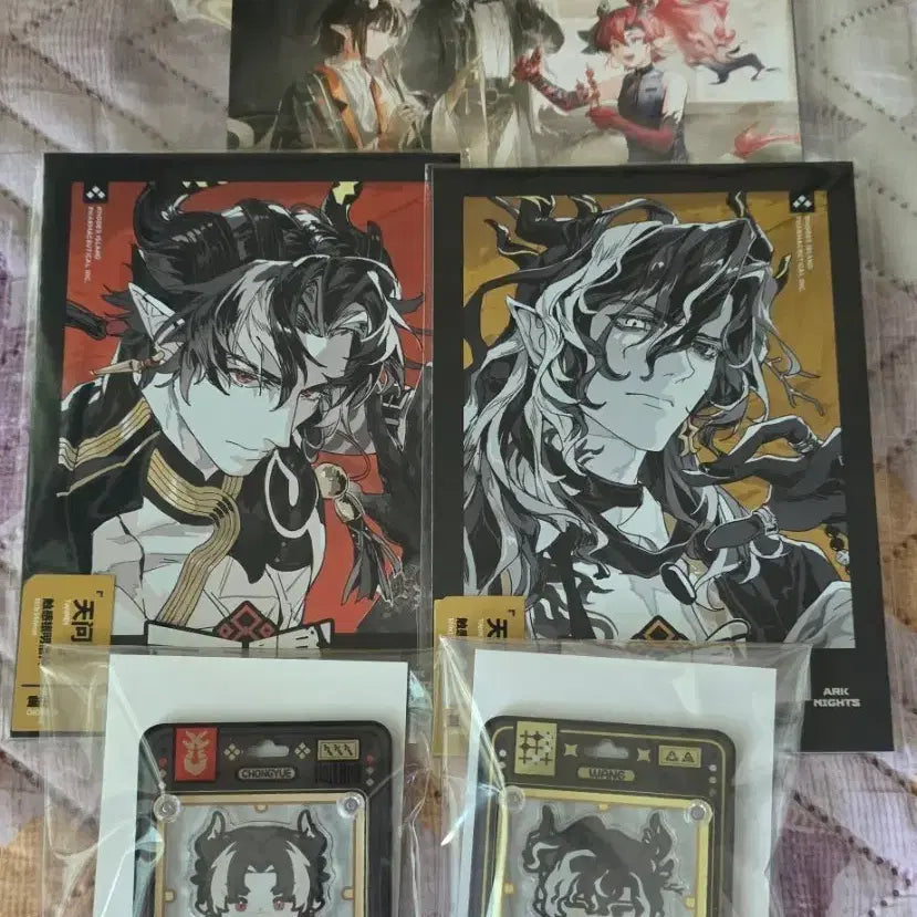 [BUNJANG] Arknights Cui &amp; Wang Merchandise Set / 명일방주 쉐이 총웨&amp;왕 굿즈 판매