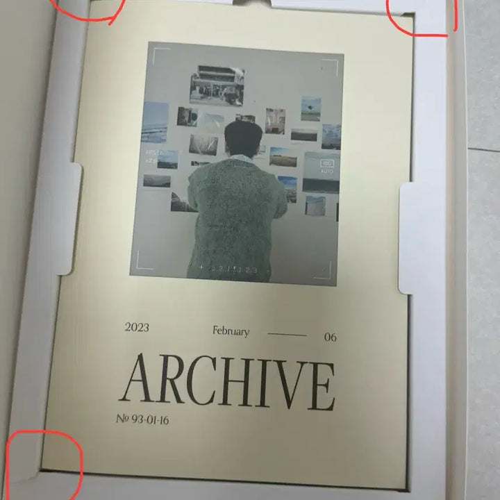 [BUNJANG] Sungjin Archive Photocard / 성진 아카이브