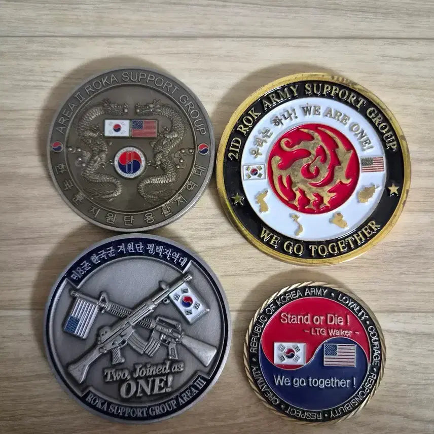 [BUNJANG] Military Commemorative Coin Set / 부대코인 군대코인