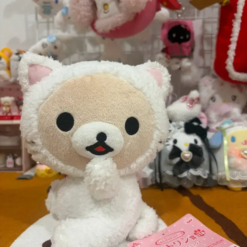[BUNJANG] 2014 Vintage Neko Rilakkuma Doll / 2014년 고전 빈티지 네코 코리락쿠마 인형