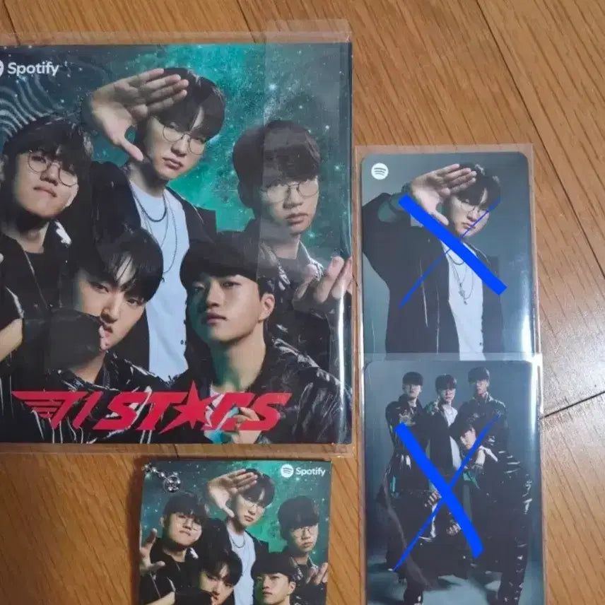 [BUNJANG] T1 Spotify Goods CD &amp; Keyring / 티원 스포티파이 굿즈(cd,키링)