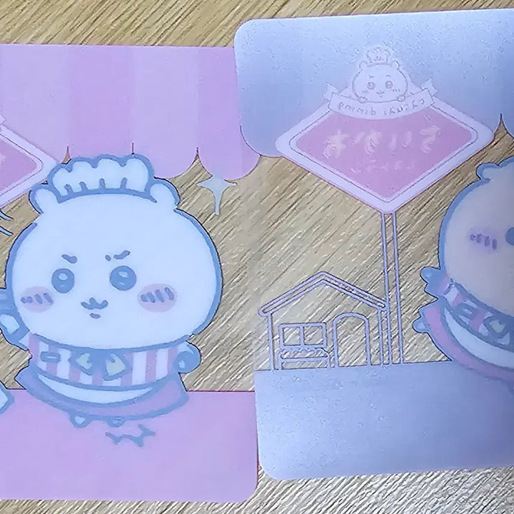 [BUNJANG] Chiikawa Restaurant Exclusive Set (Chiikawa, Kurimanju) / 치이카와 레스토랑 특전 (치이카와, 쿠리만쥬)