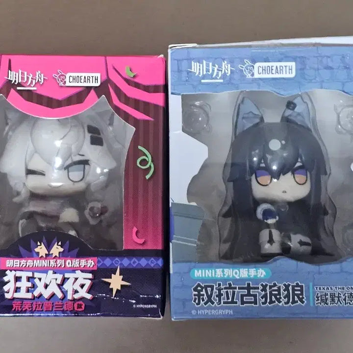 [BUNJANG] Arknights Mini Figure Lapland &amp; Texas Bundle Set / 명일방주 MINI피규어 라플란드 텍사스 일괄