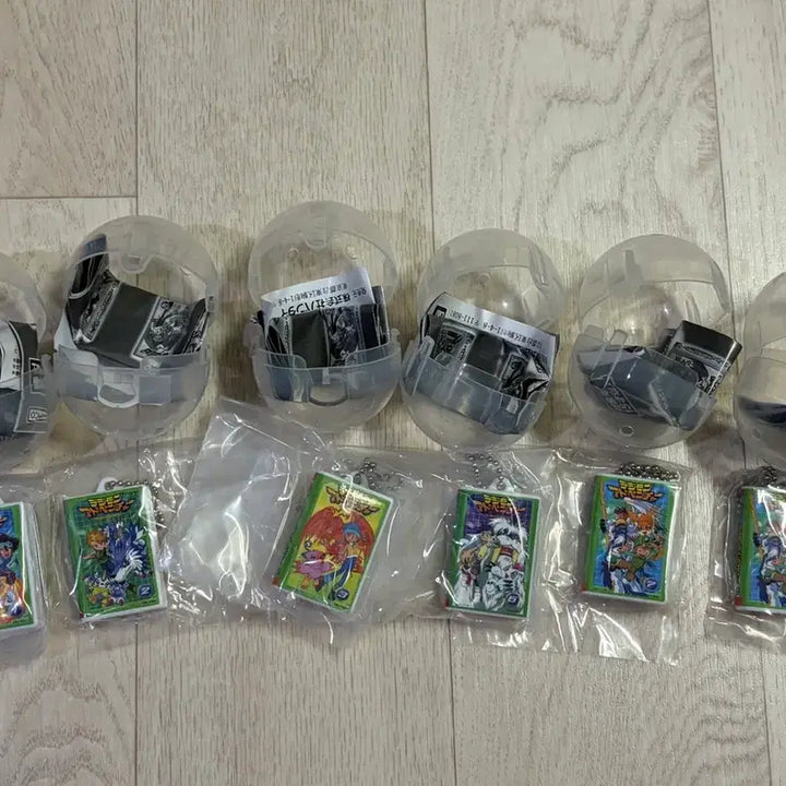 [BUNJANG] Digimon Video Tape Gacha Bundle Set / (일괄) 디지몬 비디오 테이프 가챠 태일 매튜 소라 정석 리키