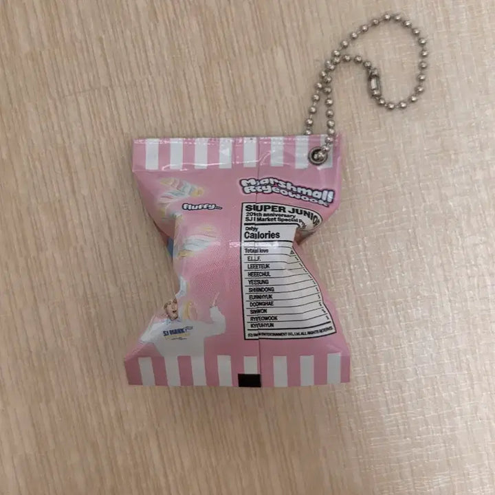[BUNJANG] Super Junior Ryeowook Marshmallow Keychain / 슈퍼주니어 려욱키링