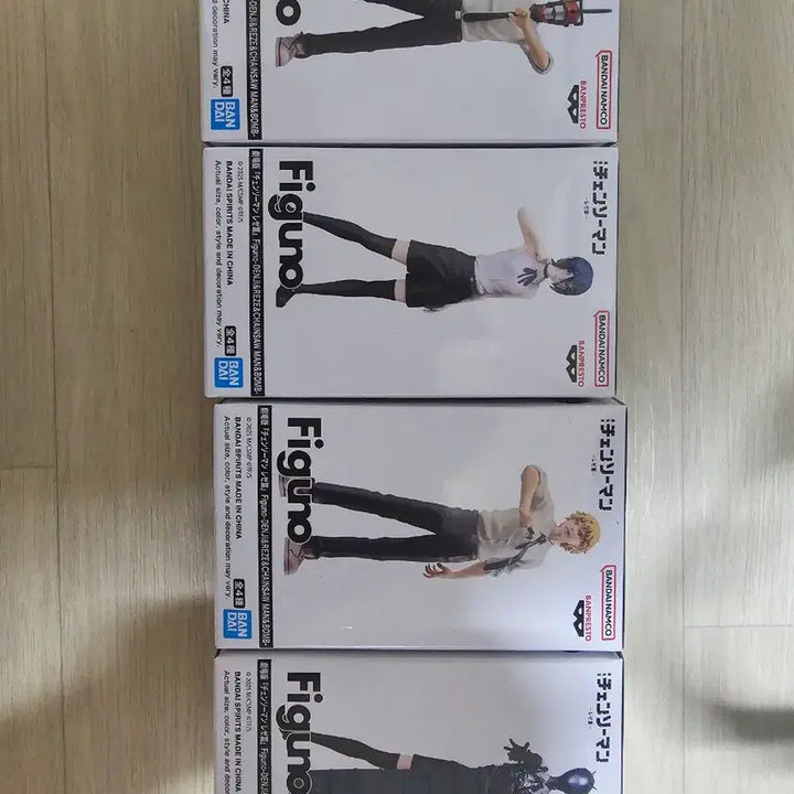 [BUNJANG] Chainsaw Man Legen Arc Figure 4-Set (Sealed) / 미개봉 체인소맨 레제편 피규어 4종 세트