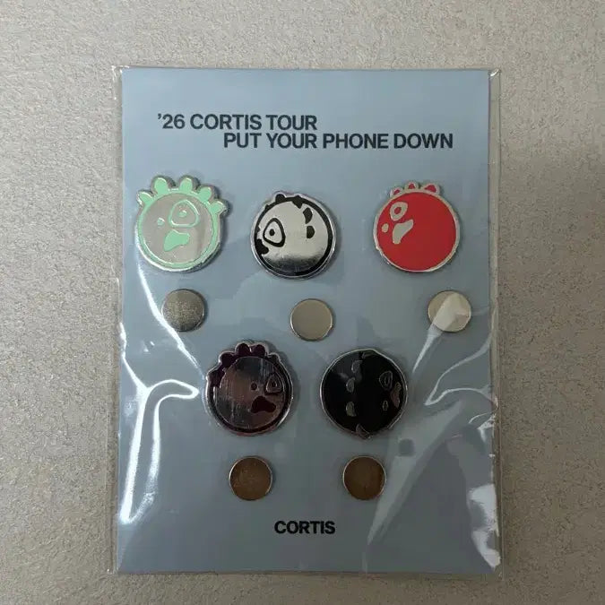 [BUNJANG] CORTIS Ball Badge Set / 코르티스 볼 뱃지 CORTIS Ball Badge Set
