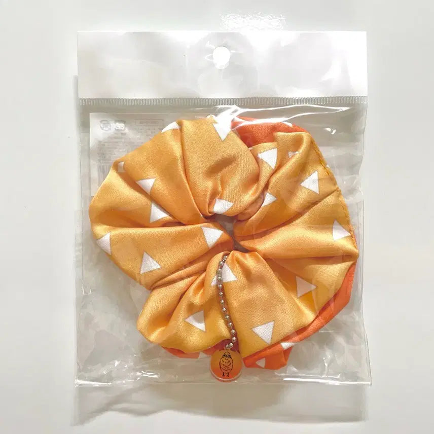 [BUNJANG] Demon Slayer Zenitsu Hair Scrunchie Headband / 귀멸의칼날 젠이츠 헤어슈슈 헤어밴드