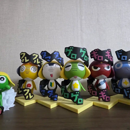 [BUNJANG] Keroro & Gongmyung Figure Set / 케로로 공명 피규어 셋트+ 케로로