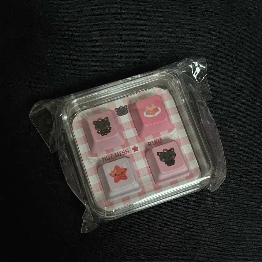 [BUNJANG] NCT WISH Riku Keyboard Keycap / nct wish riku 엔시티 위시 리쿠 키보드 키캡 양도