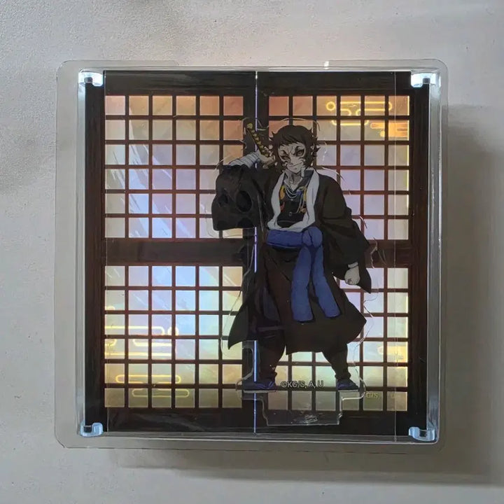 [BUNJANG] Demon Slayer Kaigaku LED Acrylic Stand / [카이가쿠] 귀멸의 칼날 LED 아크릴 스탠드