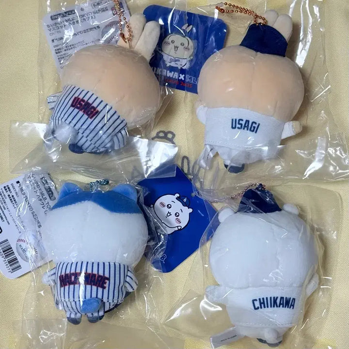 [BUNJANG] Chiikawa MLB Mascot Cubs Dodgers Bundle Set (Sealed) / 치이카와 mlb 마스코트 야구 컵스 다저스 판매