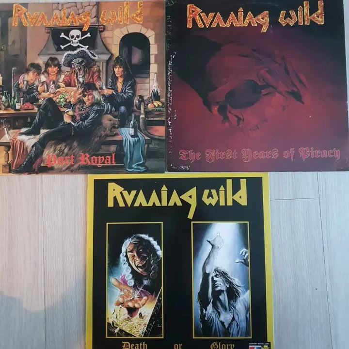 [BUNJANG] Running Wild LP Bundle Set / RUNNING WILD LP3장