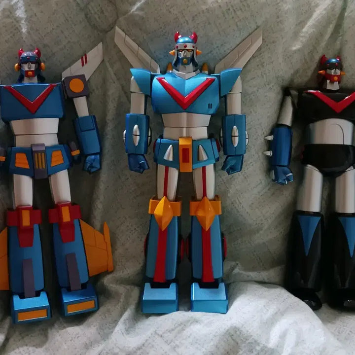[BUNJANG] Chogokin Taekwon V 3-Figure Set / 초합금 태권브이 3종세트