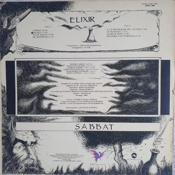 [BUNJANG] ELIXIR SABBAT LP / ELIXIR - SABBAT LP