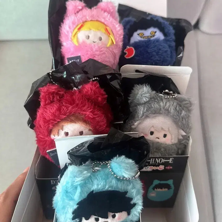 [BUNJANG] Death Note Tapi Nui Set (5 Types, Box Included) / 데스노트 타피누이 5종 일괄(박스 보유)