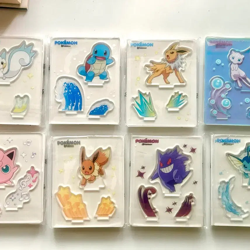 [BUNJANG] Pokemon Acrylic Stand Bundle Set / 포켓몬 아크릴 스탠드 일괄