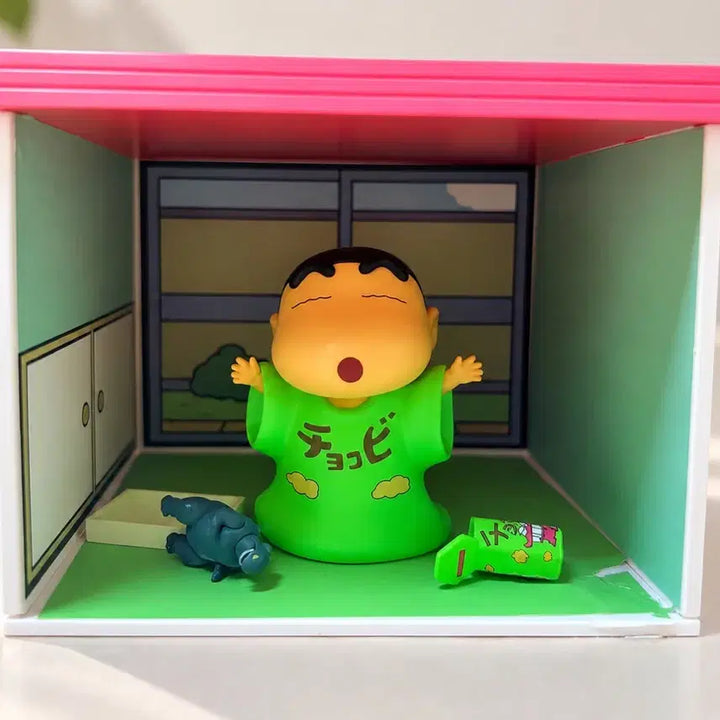 [BUNJANG] Crayon Shin-chan Choco-ba Chocolate Snack Miniature Diorama / 짱구는 못말려 초코비 미니어처 디오라마