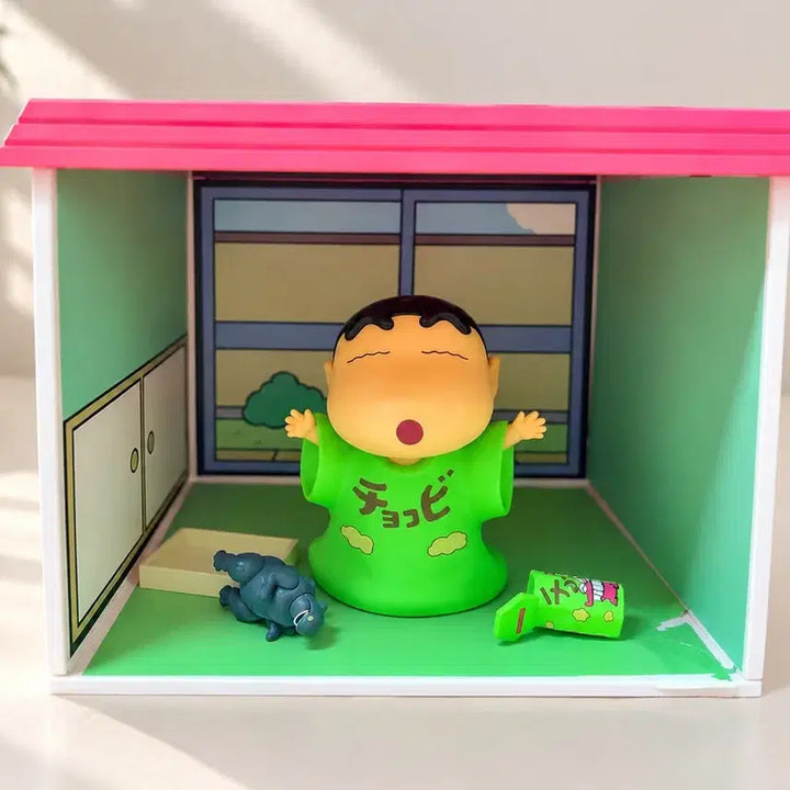 [BUNJANG] Crayon Shin-chan Choco-ba Chocolate Snack Miniature Diorama / 짱구는 못말려 초코비 미니어처 디오라마