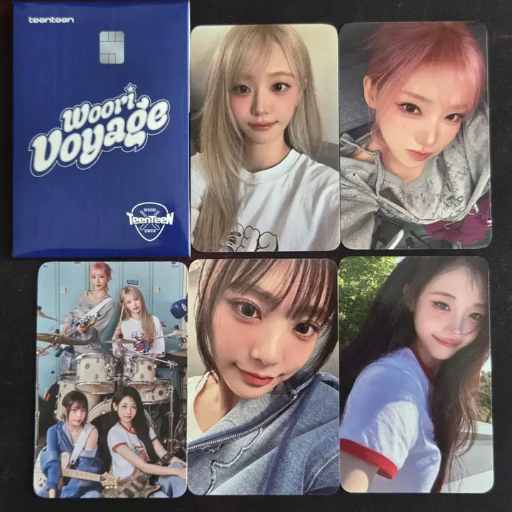 [BUNJANG] QWER Lucky Draw Photocard Bundle Set / qwer 우리은행 포카 5종 일괄 판매합니다