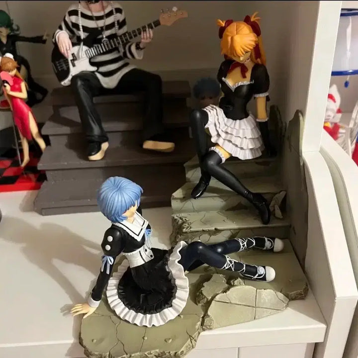 [BUNJANG] Asuka &amp; Rei Gothic Figure Set / 고딕 레이 아스카 세트