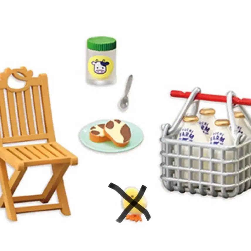 [BUNJANG] Re-Ment Petit Sample Fresh Farm Set 5 - No Chick / 리멘트 식완 푸치샘플 푸치목장 프레시팜 5번