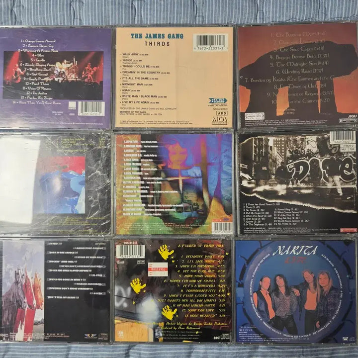 [BUNJANG] Various Rock/Metal CDs - 10 Disc Bundle / 다양한 락.메탈 CD10장