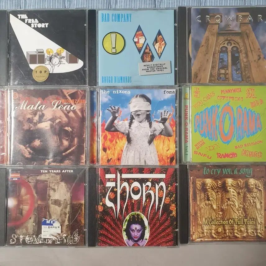 [BUNJANG] Various Rock/Metal CDs (10 Disc Bundle Set) / 다양한 락.메탈 CD 10장