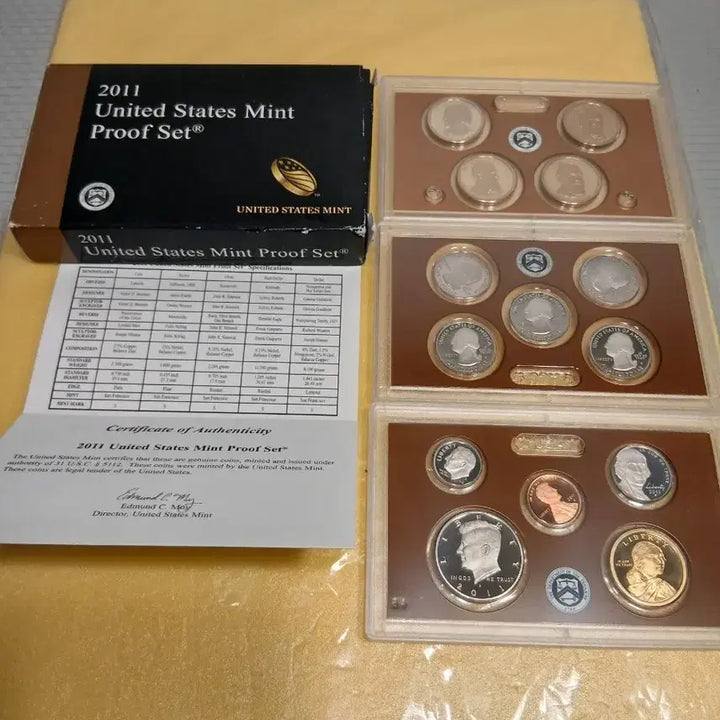 [BUNJANG] 2011 United States Proof Coin Set / 2011년 미국 기념주화 세트
