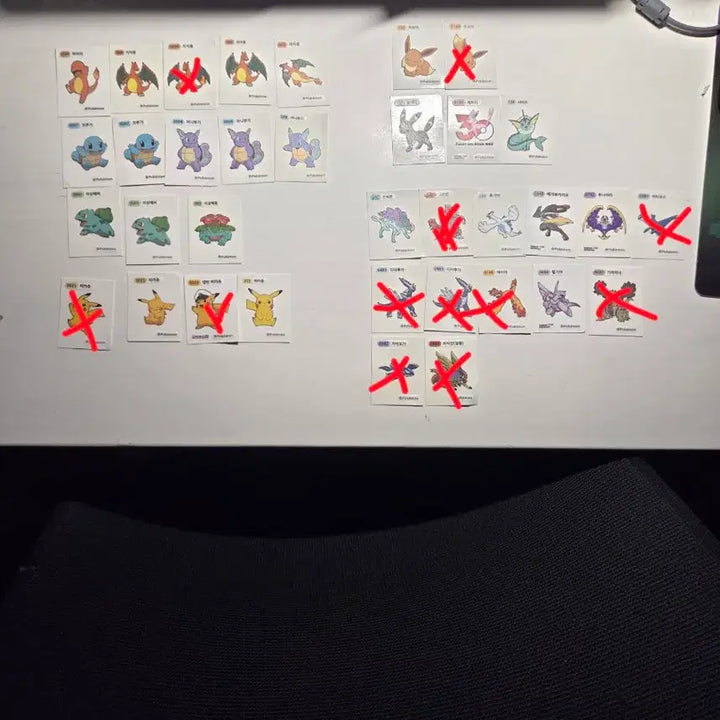 [BUNJANG] Pokemon Stickers Bundle Set / 포켓몬 띠부씰 일괄 판매